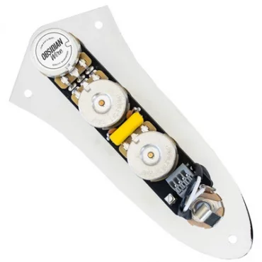ObsidianWire� Loaded Control Plate for Jazz Bass�