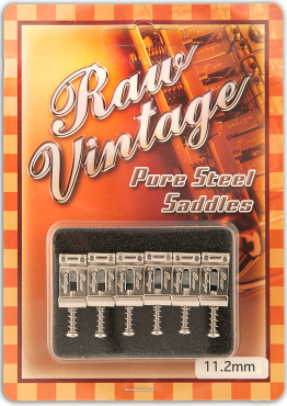 Raw Vintage Pure Steel Saddles 11.2