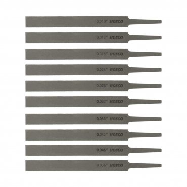 Hosco Nut file set, 10 pcs