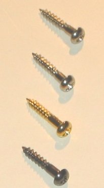 Screw machinehead Japan 2.4X13 7 Krom