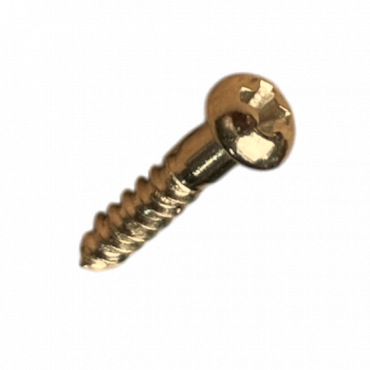 Skruv st�mskruvsmekanik Japan 2.4X13 7 st Guld