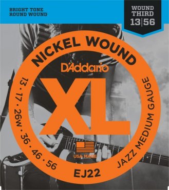 D'Addario EJ22 013-056