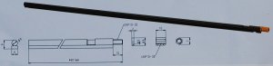 Dragst�ng f�rst�rkt 460 mm