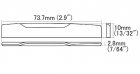 Stallsadel Oblekt ben till Martin Kompenserad 2.8 mm