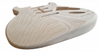 -Parts Of Sweden- S-62 body 3P Swamp Ash 1.60 kg