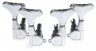 Wilkinson sealed bass machine heads 2+2 chrome