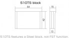 Gotoh 510TS-FE1 Guld Stlblock