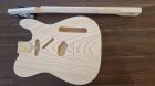 Blackguard Body/Neck 1P Swamp Ash Allparts Fat Neck.