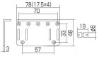 Gotoh 203B 4-strngars basstall Guld