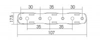 GOTOH 35G1800 Solid brass