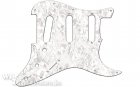 Pickguard USA White Pearl 3PLY SSS