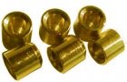 Strngbussningar 6 st 9.5mm Vintage Guld Japan