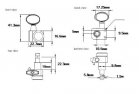 Kluson  2 Pin For Fender AM Std