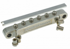 Faber� ABRLB"Tone-Lock" Bridge SOLID BELL BRASS Aged Nickel