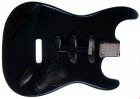 Hosco Strat Body Alder Black LEV MARS 2025