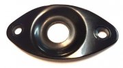 Jackplatt oval Svart