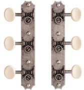 Golden Age Tuners for Solid Peghead with Scallop-end.