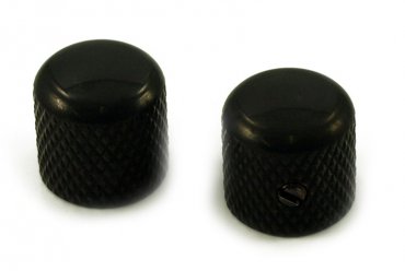 Tele Dome knobs USA 1/4 set of 2 Black