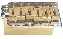 -GD- Strat tremolo 11.3  Brass block Chrome Brass saddles