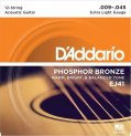 D'Addario Akustisk 12-str. 009-045