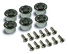KLUSON Revolution F-Mount Tuners 70's-style Staggered Nickel