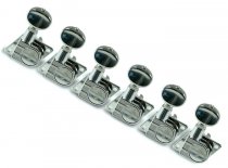 KLUSON Revolution F-Mount Tuners 70's-style Stag Chrome