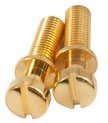 Stop Tailpiece studs Steel US Gold