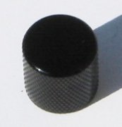 Tele knob Barrel splines black