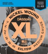D'Addario EXL115W 011-049 wound third