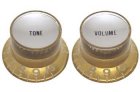 Reflector cap Gold/chrome 1 vol, 1 tone