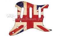 Pickguard USA British Flag Relic 3PLY SSS